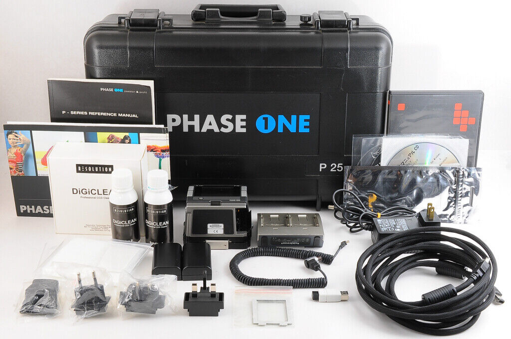 【NEAR MINT】PHASE ONE P25 Digital Back H1 H101 Hasselblad H System +Trunk Case JP