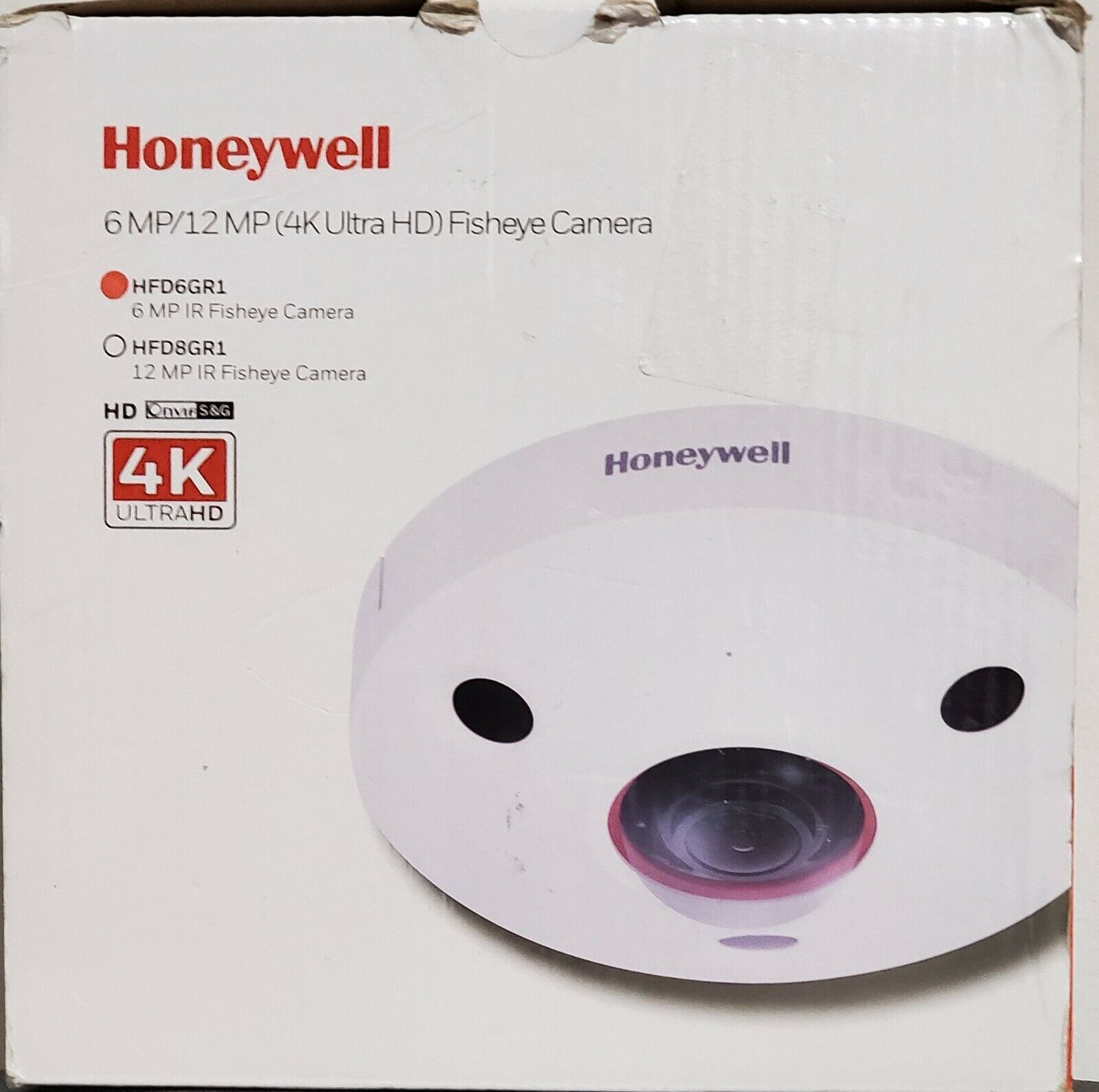 Honeywell 4K Ultra HD Fisheye Camera HFD6GR1